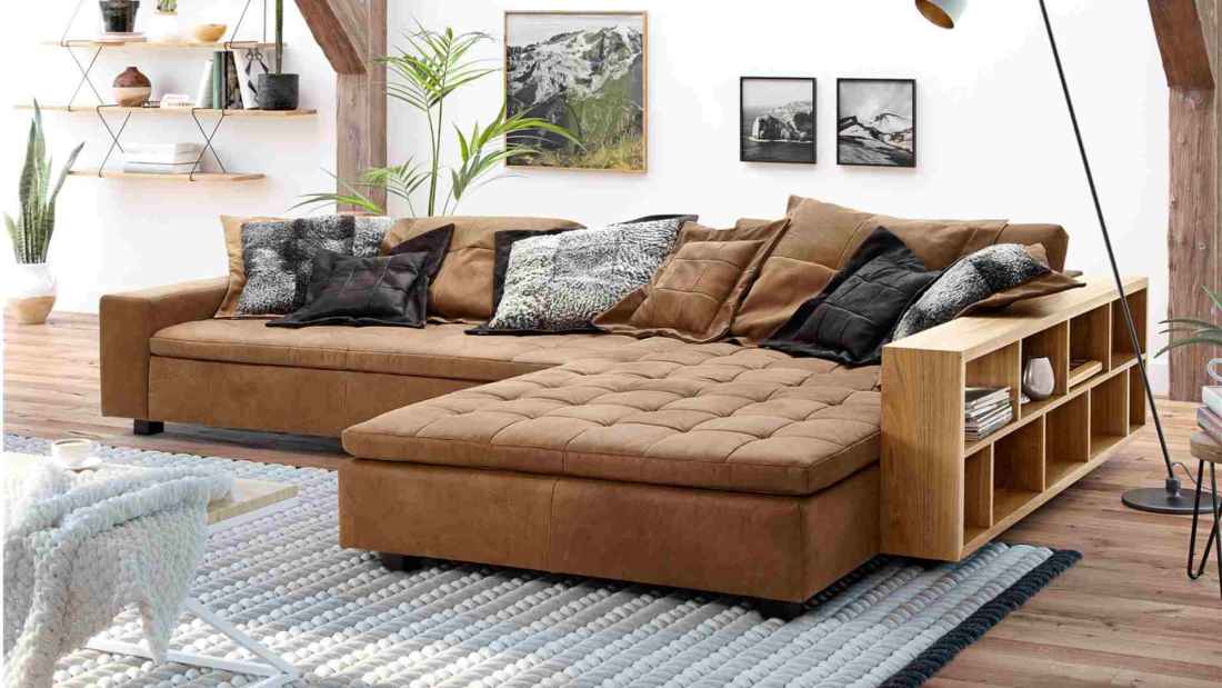 Tommy M. Alexandria - Eckkombination mit Daybed und Regal