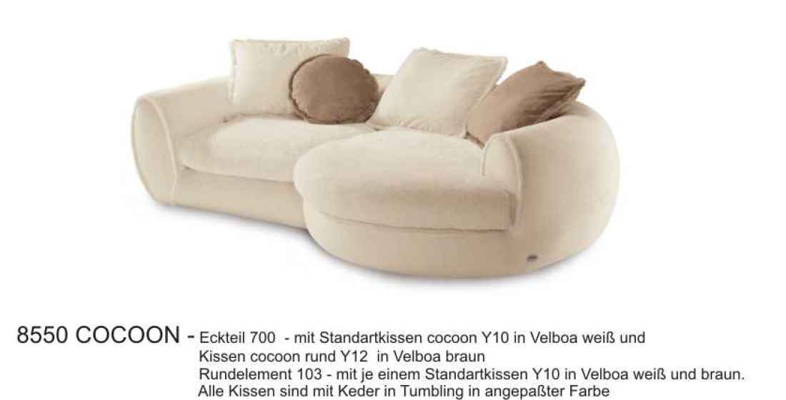 Sofa-Garnitur 8550 - COCOON