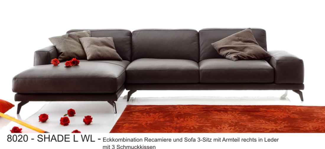 Eckgarnitur 8020 Ditreitalia SHADE L WL