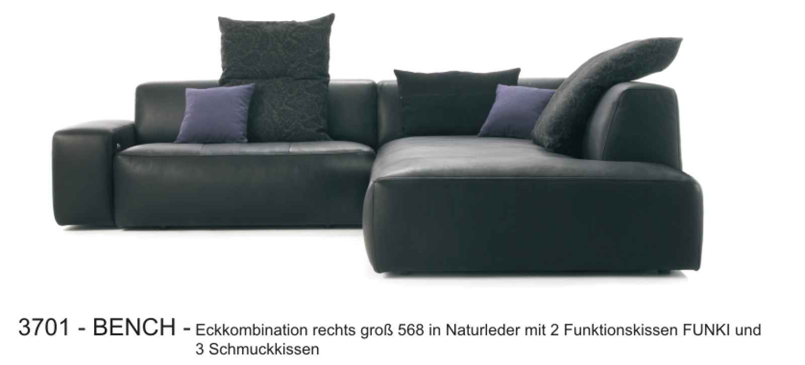 Eckgarnitur 3701 - BENCH